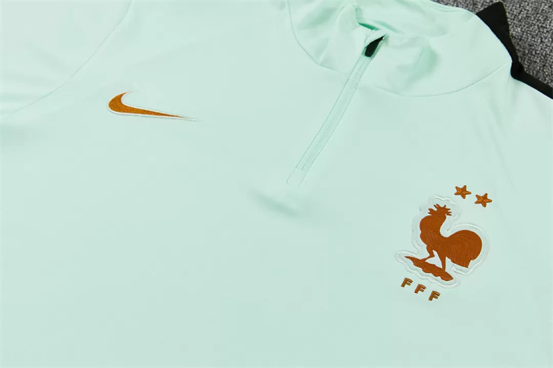 Tuta Francia 26/27 Uomo Verde Menta | Maglia da Calcio