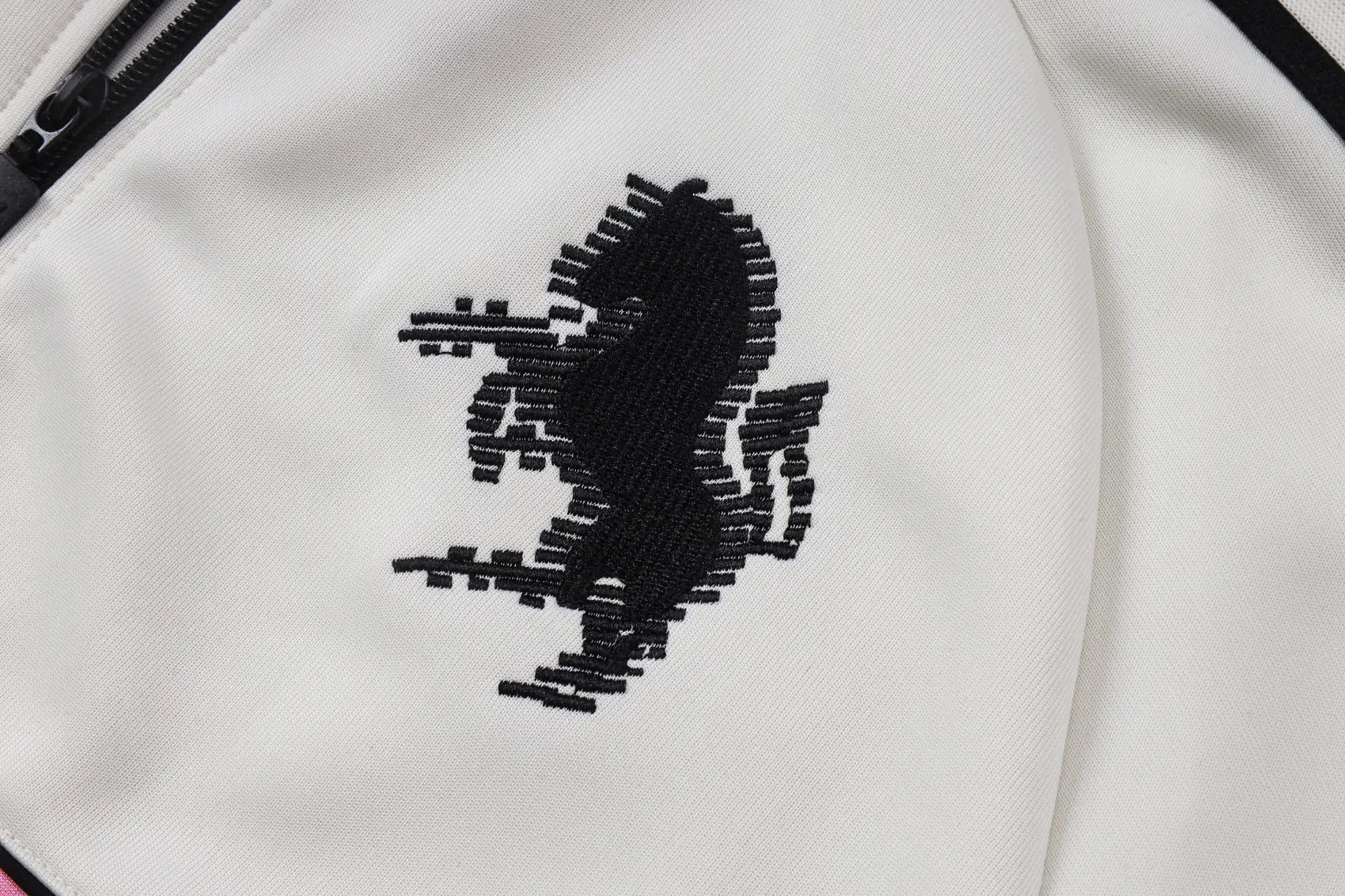 Tuta Full-zip 26/27 Uomo Bianco/Nero/Rosa | Tuta da Calcio