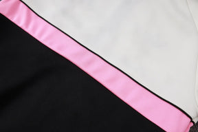 Tuta Full-zip 26/27 Uomo Bianco/Nero/Rosa | Tuta da Calcio