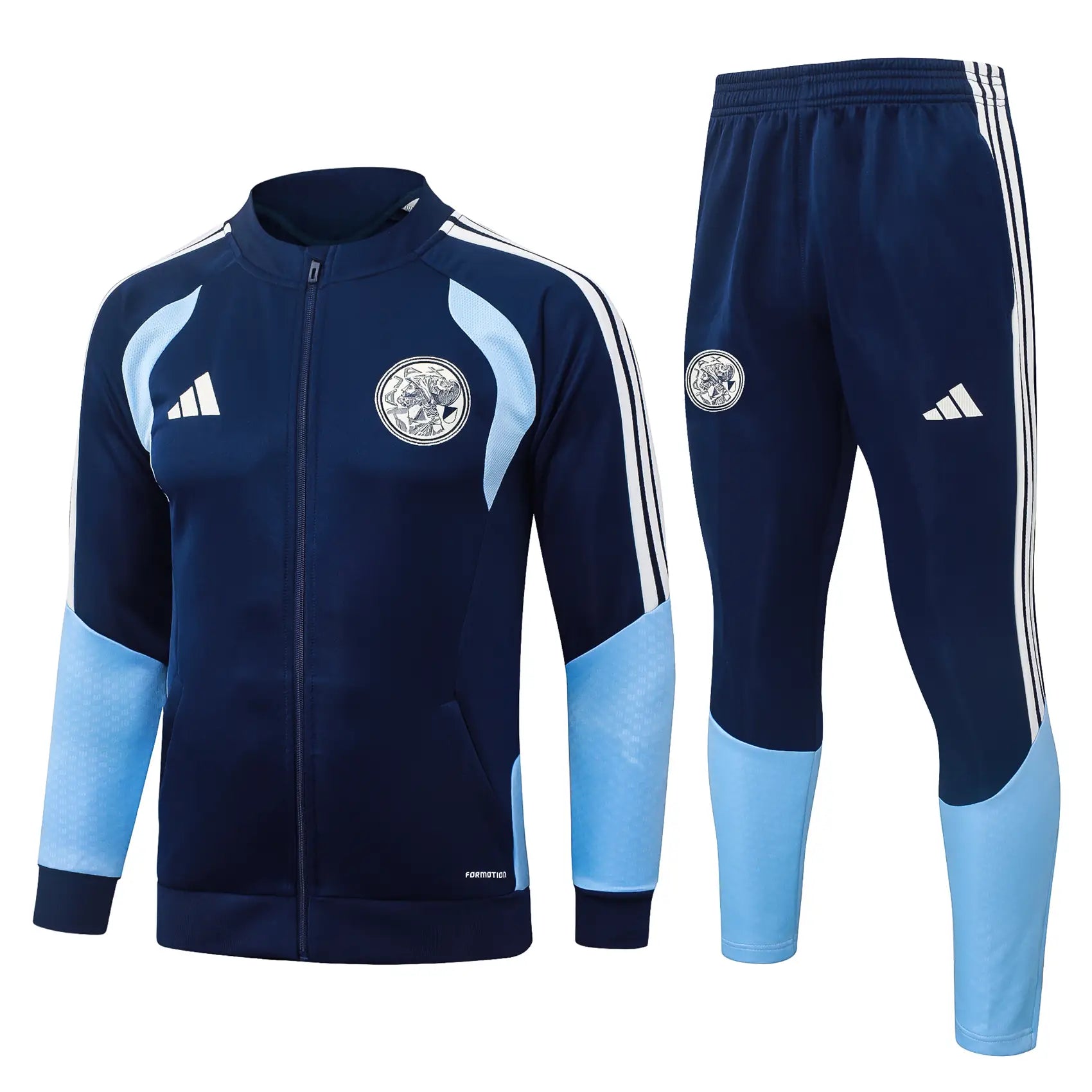 Tuta Full-zip Ajax 26/27 Uomo Blu Navy | Tuta da Calcio