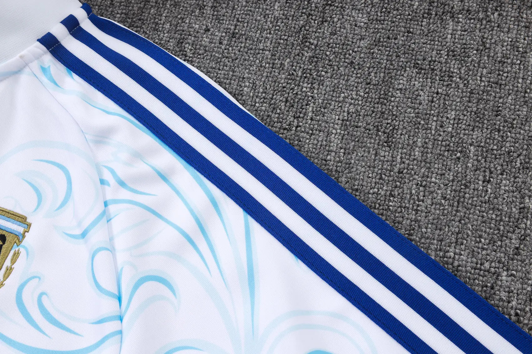 Tuta Full-zip Argentina 26/27 Uomo Bianco e Nero | Tuta da Calcio