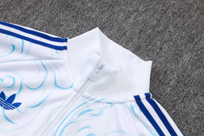 Tuta Full-zip Argentina 26/27 Uomo Bianco e Nero | Tuta da Calcio