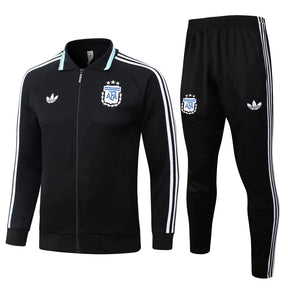 Tuta Full-zip Argentina 26/27 Uomo Nero | Tuta da Calcio
