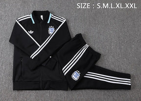 Tuta Full-zip Argentina 26/27 Uomo Nero | Tuta da Calcio