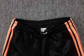 Tuta Full-zip Arsenal 26/27 Uomo Nero e Arancione | Tuta da Calcio