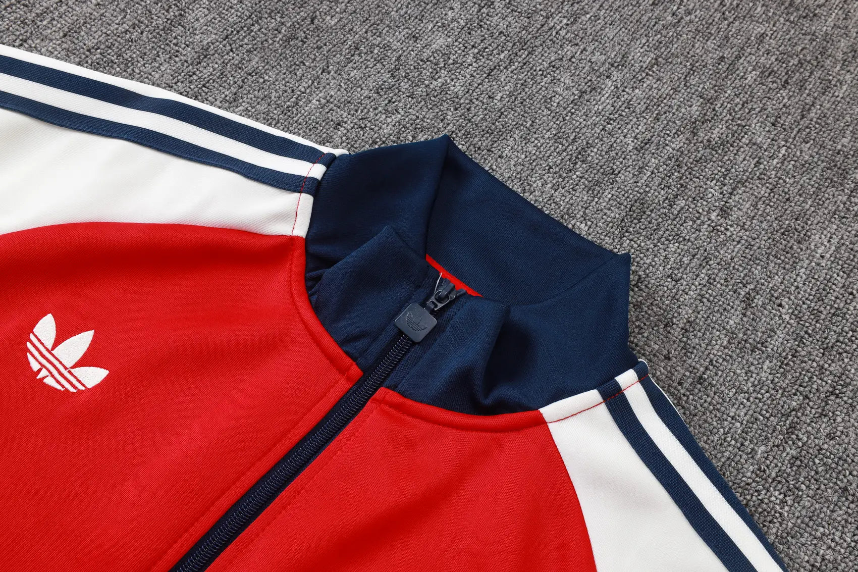 Tuta Full-zip Arsenal 26/27 Uomo Rosso/Blu Navy/Bianco | Tuta da Calcio
