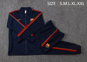 Tuta Full-zip Barcelona 26/27 Uomo Blu Navy | Tuta da Calcio