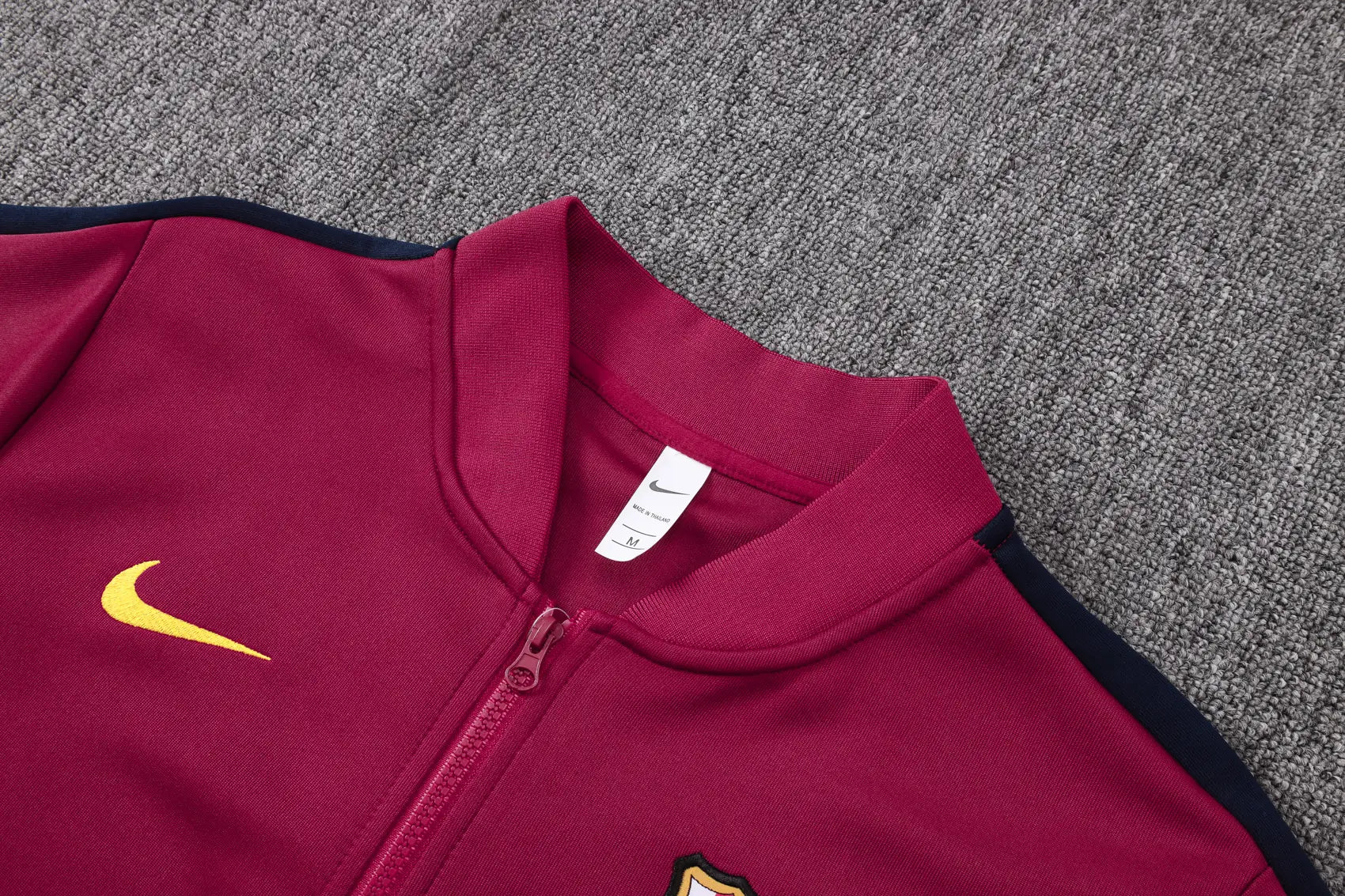 Tuta Full-zip Barcelona 26/27 Uomo Bordeaux e Blu Navy | Tuta da Calcio