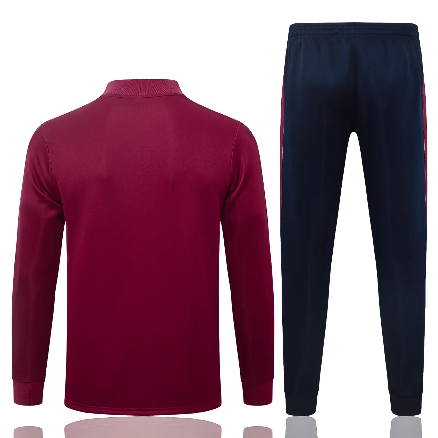 Tuta Full-zip Barcelona 26/27 Uomo Bordeaux e Blu Navy | Tuta da Calcio