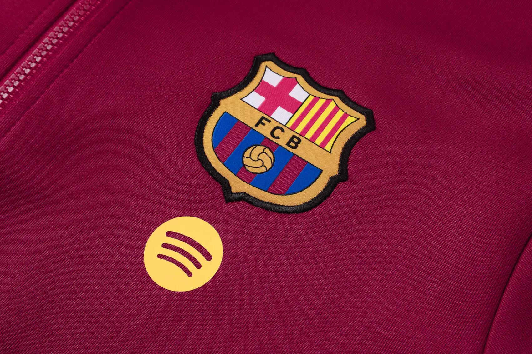 Tuta Full-zip Barcelona 26/27 Uomo Bordeaux e Blu Navy | Tuta da Calcio