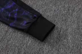 Tuta Full-zip Barcelona 26/27 Uomo Nero/Viola | Tuta da Calcio