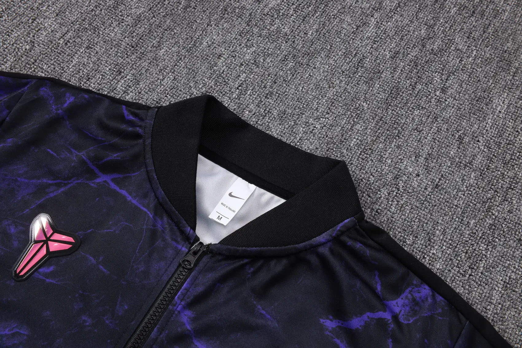 Tuta Full-zip Barcelona 26/27 Uomo Nero/Viola | Tuta da Calcio