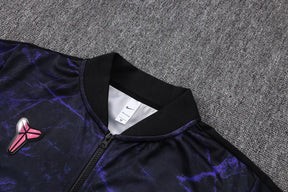 Tuta Full-zip Barcelona 26/27 Uomo Nero/Viola | Tuta da Calcio