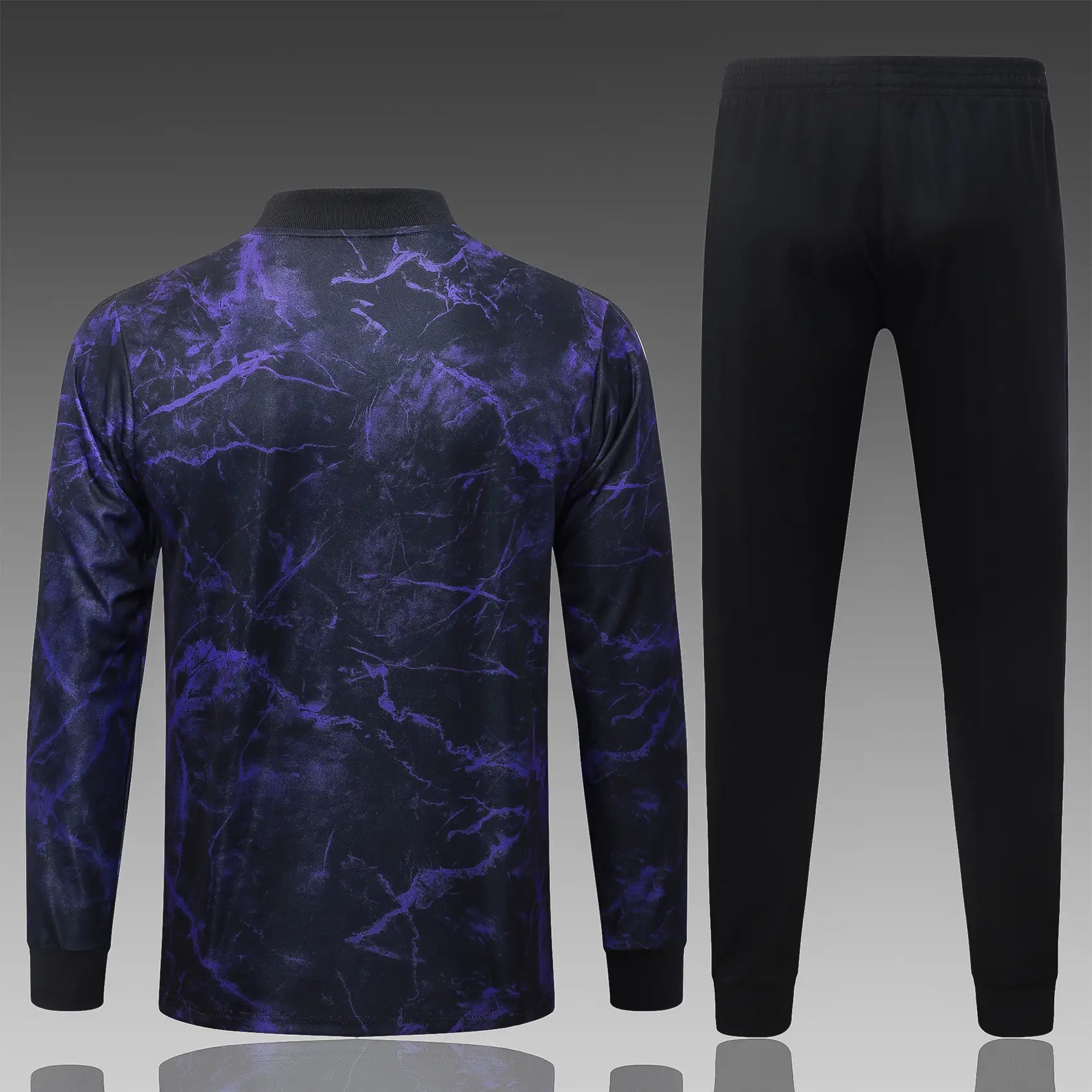 Tuta Full-zip Barcelona 26/27 Uomo Nero/Viola | Tuta da Calcio