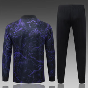 Tuta Full-zip Barcelona 26/27 Uomo Nero/Viola | Tuta da Calcio