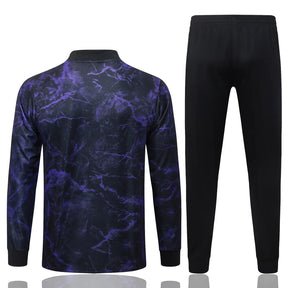Tuta Full-zip Barcelona 26/27 Uomo Nero/Viola | Tuta da Calcio