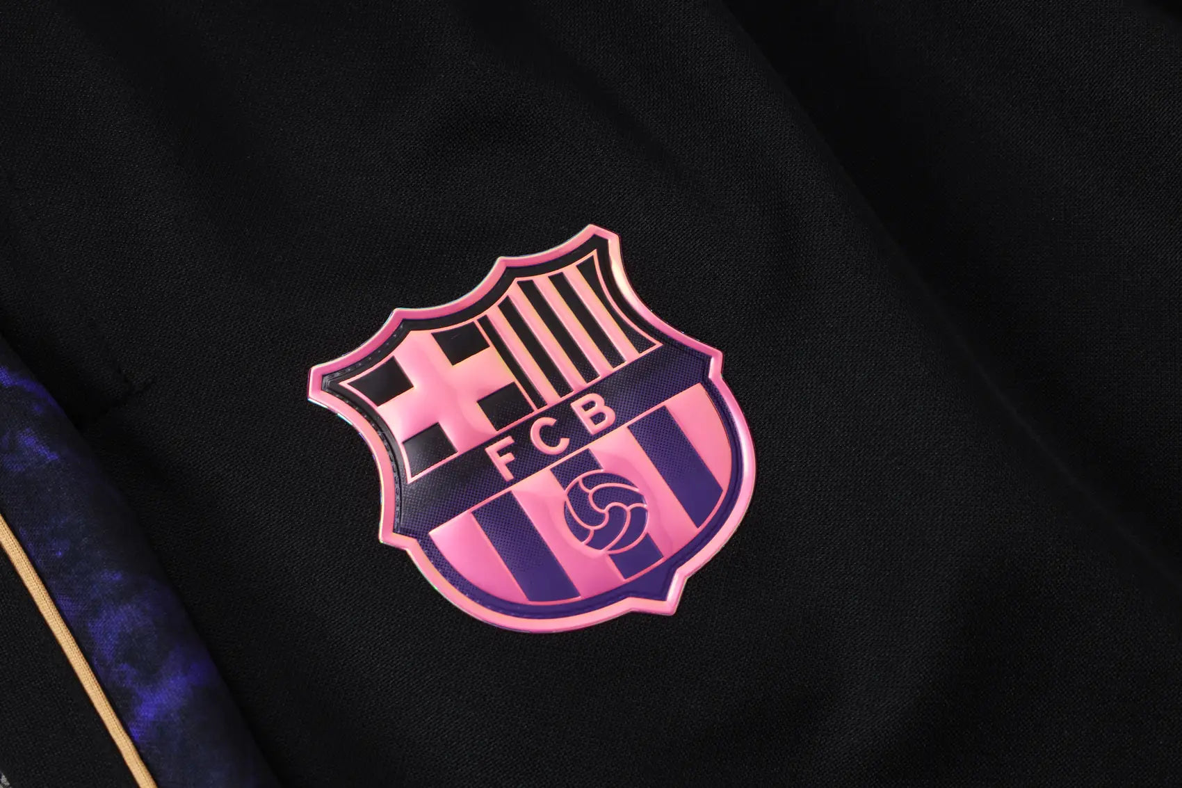 Tuta Full-zip Barcelona 26/27 Uomo Nero/Viola | Tuta da Calcio