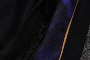 Tuta Full-zip Barcelona 26/27 Uomo Nero/Viola | Tuta da Calcio