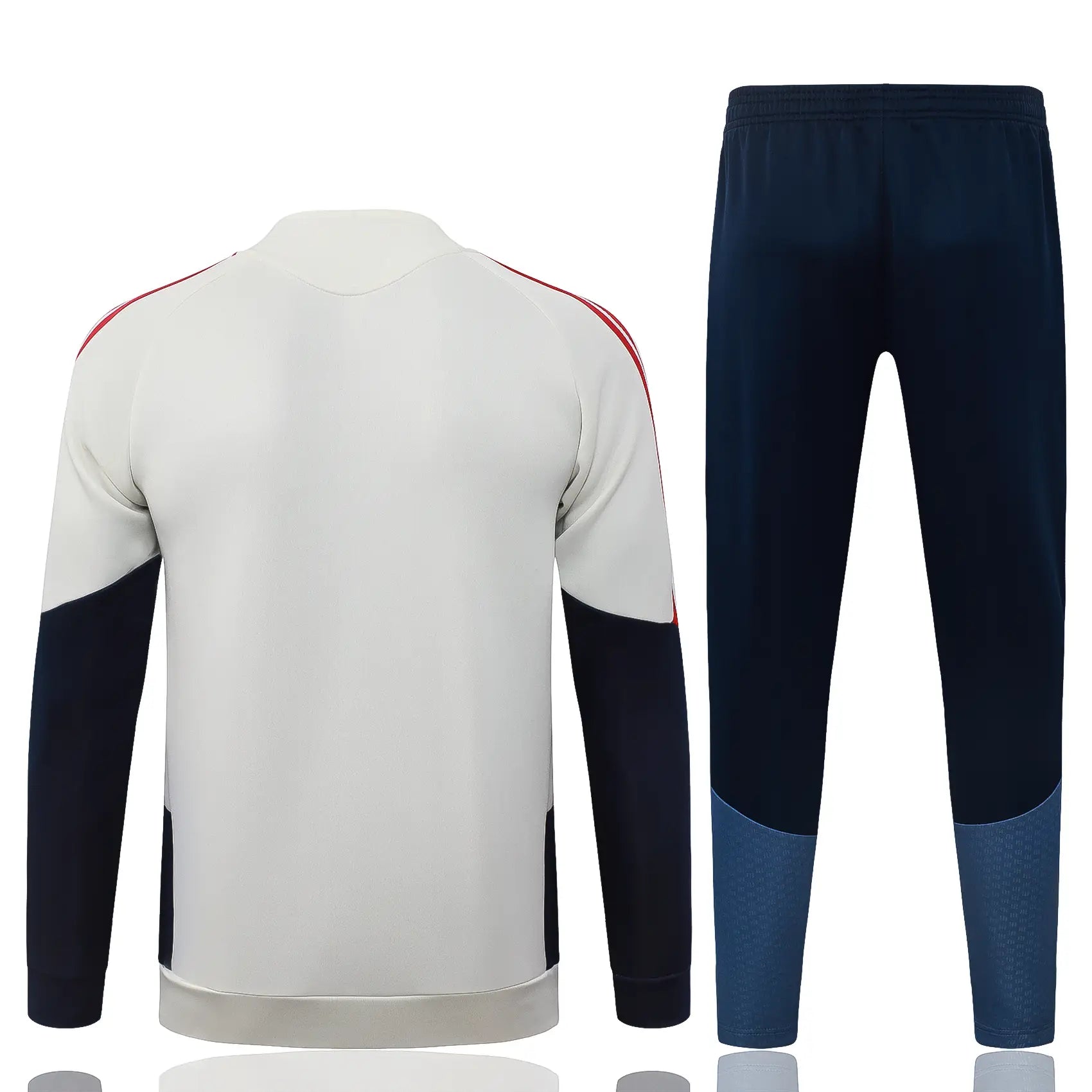 Tuta Full-zip Bayern Munich 26/27 Uomo Bianco e Blu Navy | Tuta da Calcio