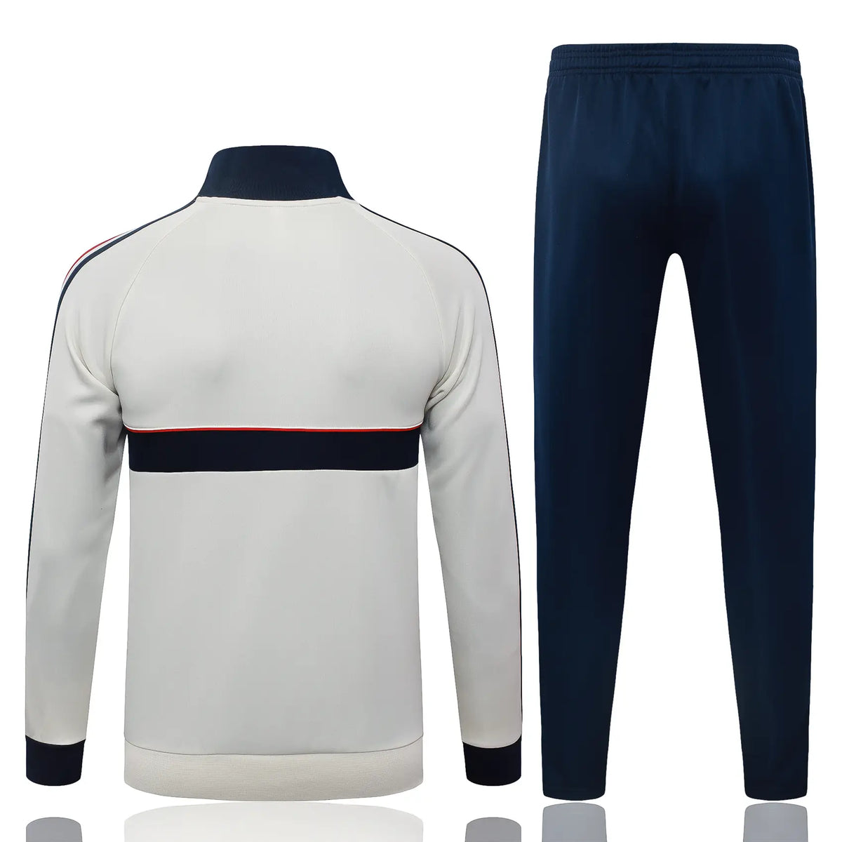 Tuta Full-zip Bayern Munich 26/27 Uomo Bianco e Blu Navy | Tuta da Calcio