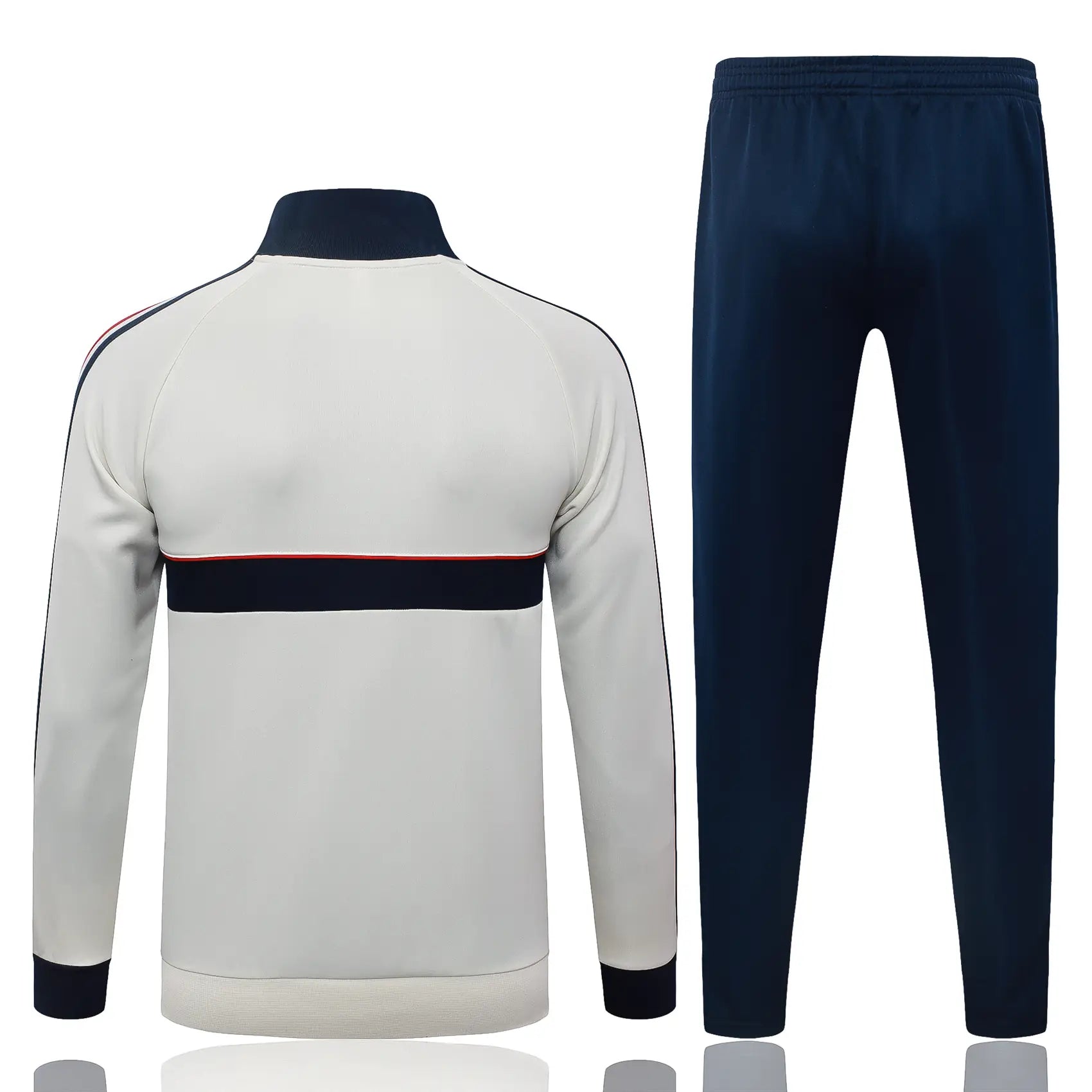 Tuta Full-zip Bayern Munich 26/27 Uomo Bianco e Blu Navy | Tuta da Calcio