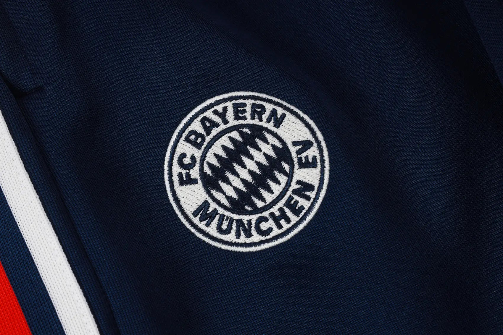 Tuta Full-zip Bayern Munich 26/27 Uomo Bianco e Blu Navy | Tuta da Calcio