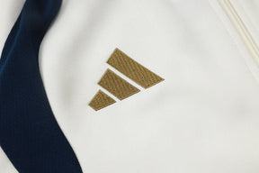 Tuta Full-zip Bayern Munich 26/27 Uomo Bianco e Blu Navy | Tuta da Calcio