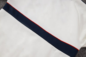 Tuta Full-zip Bayern Munich 26/27 Uomo Bianco e Blu Navy | Tuta da Calcio