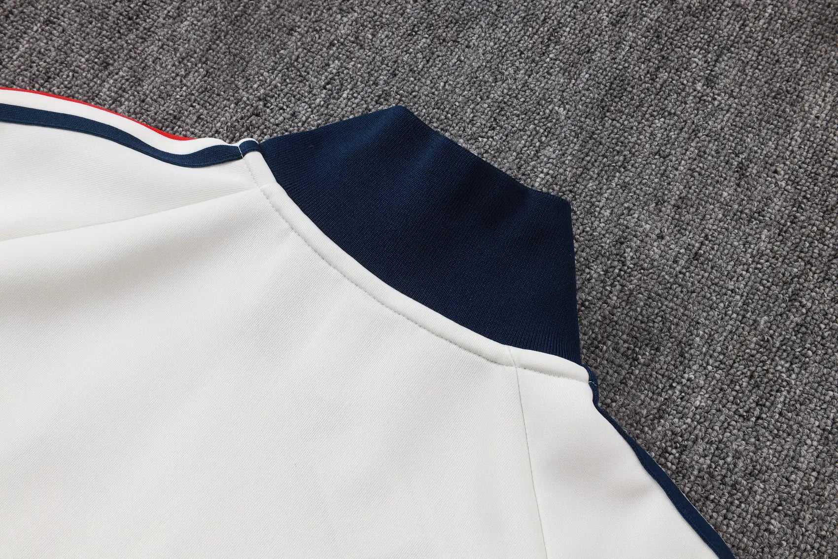 Tuta Full-zip Bayern Munich 26/27 Uomo Bianco e Blu Navy | Tuta da Calcio