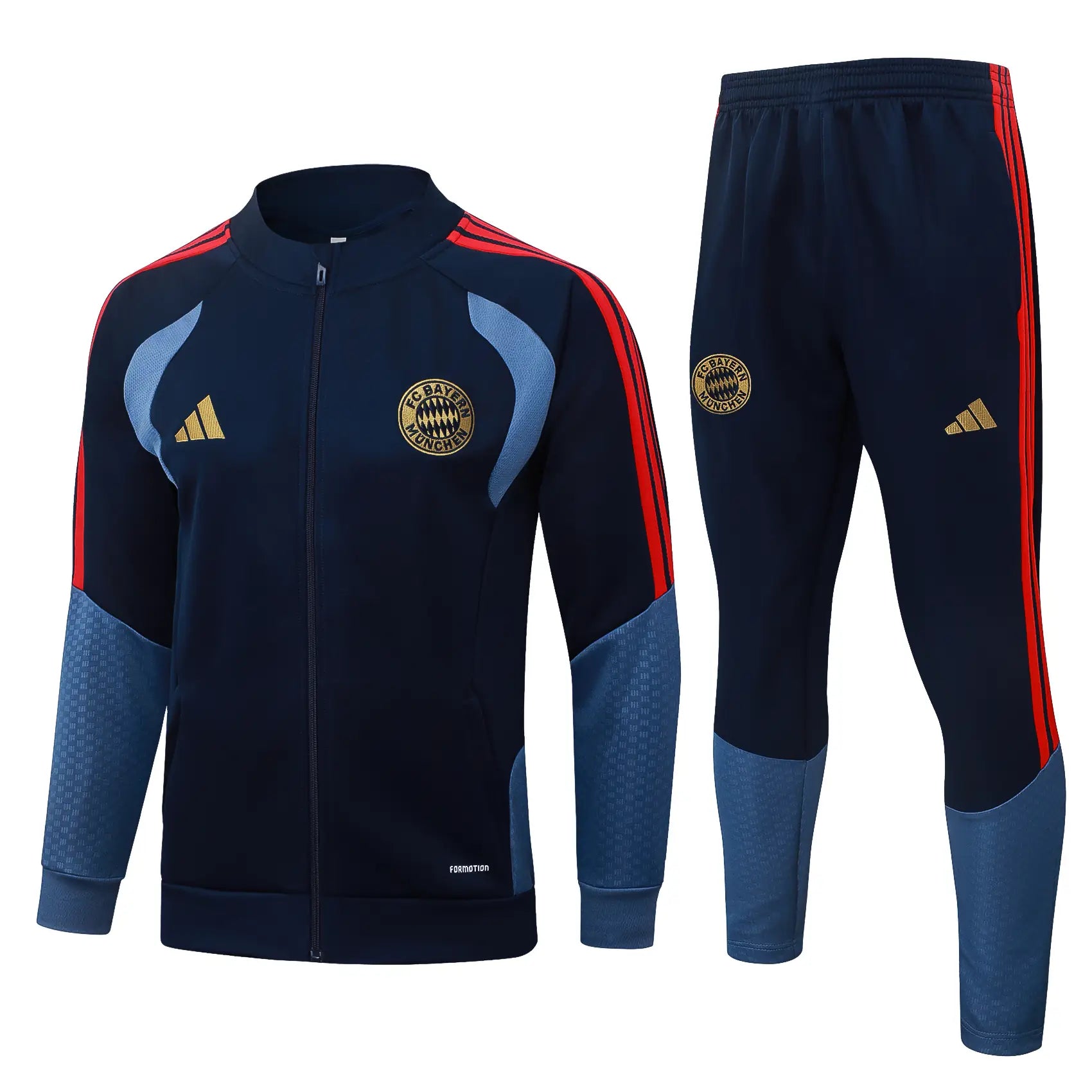 Tuta Full-zip Bayern Munich 26/27 Uomo Blu Navy | Tuta da Calcio