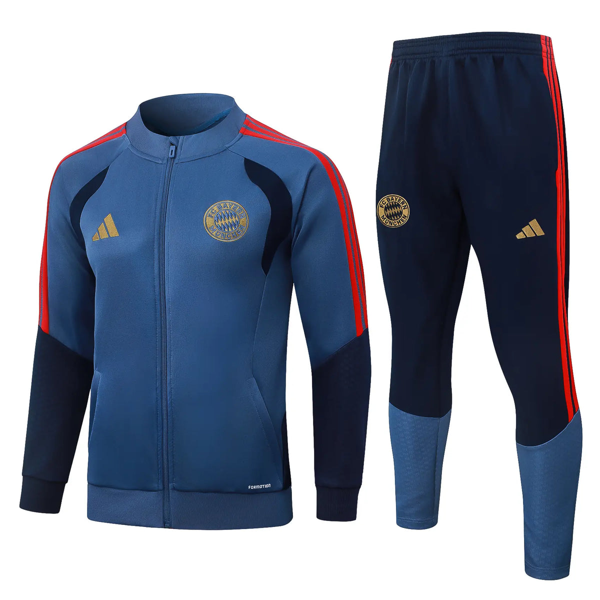 Tuta Full-zip Bayern Munich 26/27 Uomo Blu Navy | Tuta da Calcio
