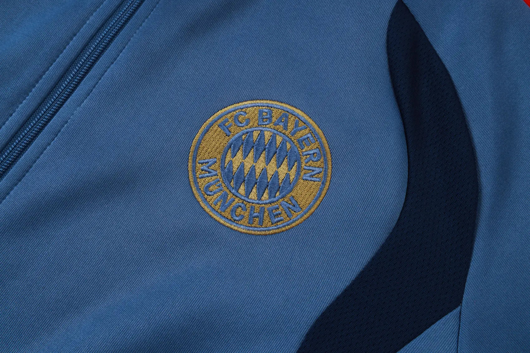 Tuta Full-zip Bayern Munich 26/27 Uomo Blu Navy | Tuta da Calcio