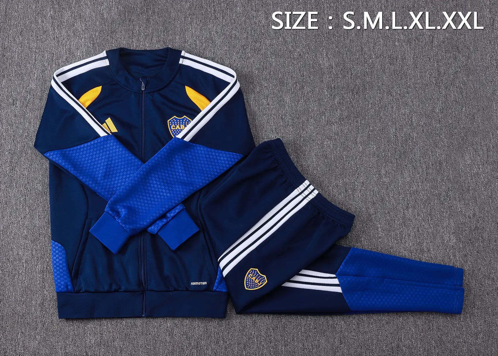 Tuta Full-zip Boca Juniors 26/27 Uomo Blu Navy | Tuta da Calcio