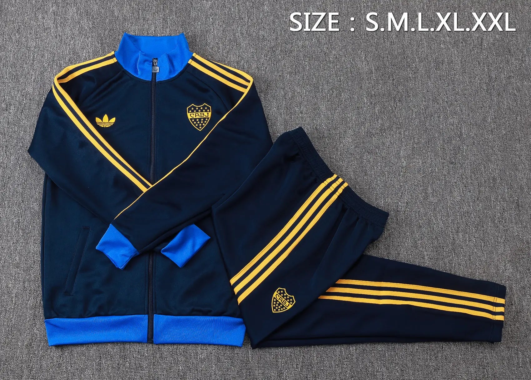 Tuta Full-zip Boca Juniors 26/27 Uomo Blu Navy | Tuta da Calcio