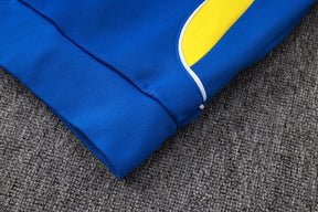 Tuta Full-zip Brasile 26/27 Uomo Blu Reale con inserti Gialli | Tuta da Calcio