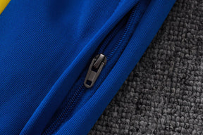 Tuta Full-zip Brasile 26/27 Uomo Blu Reale con inserti Gialli | Tuta da Calcio