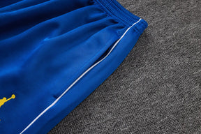 Tuta Full-zip Brasile 26/27 Uomo Blu Reale con inserti Gialli | Tuta da Calcio