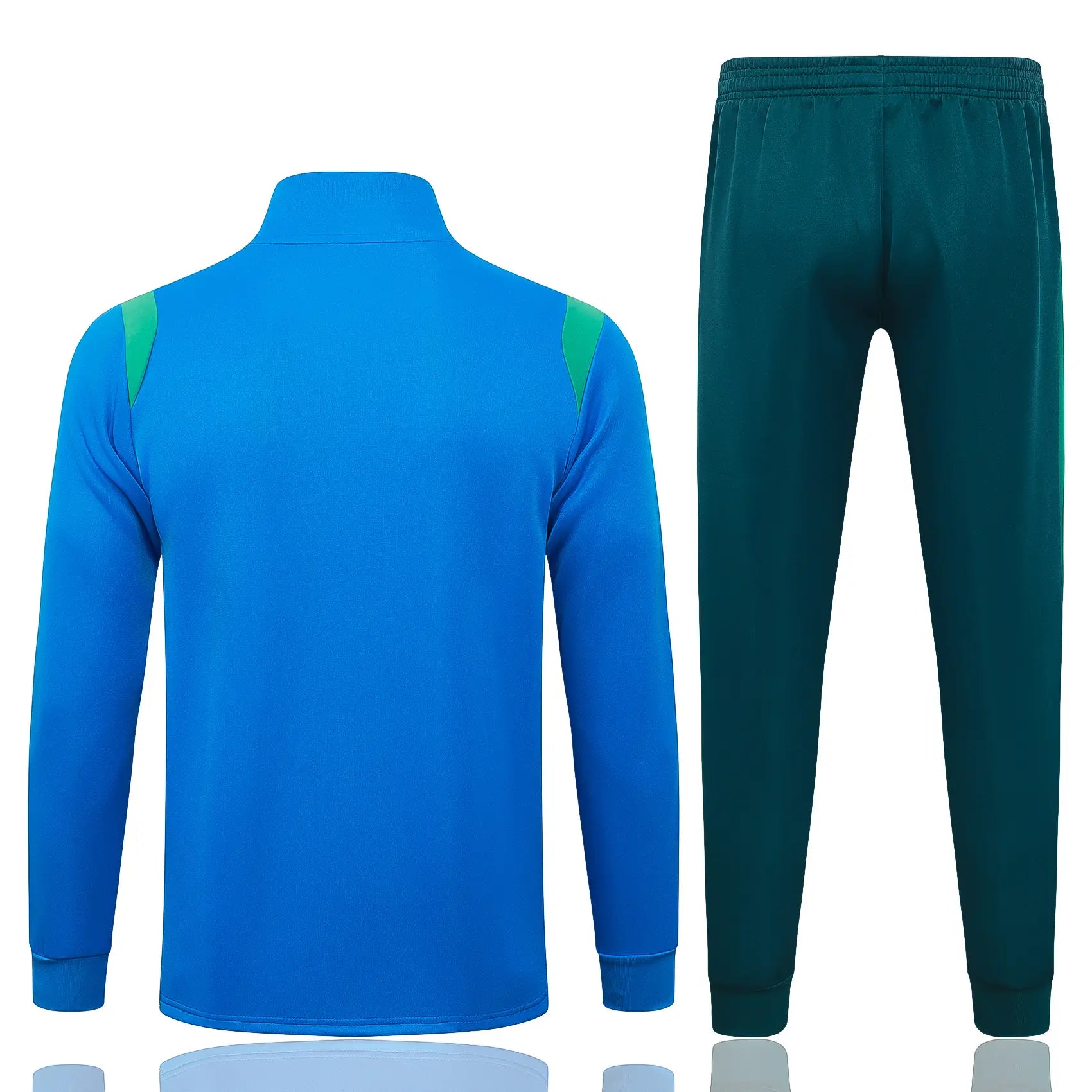 Tuta Full-zip Brasile 26/27 Uomo Blu/Verde | Tuta da Calcio