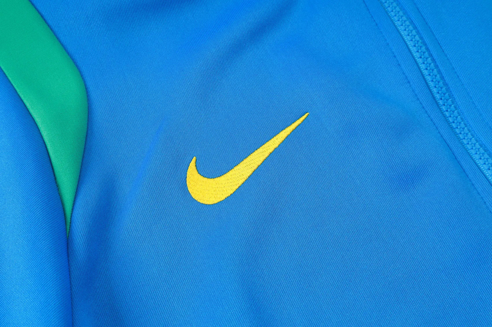 Tuta Full-zip Brasile 26/27 Uomo Blu/Verde | Tuta da Calcio