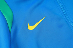 Tuta Full-zip Brasile 26/27 Uomo Blu/Verde | Tuta da Calcio