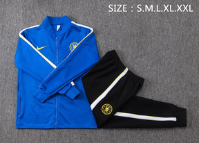 Tuta Full-zip Chelsea 26/27 Uomo Blu e Nero | Tuta da Calcio