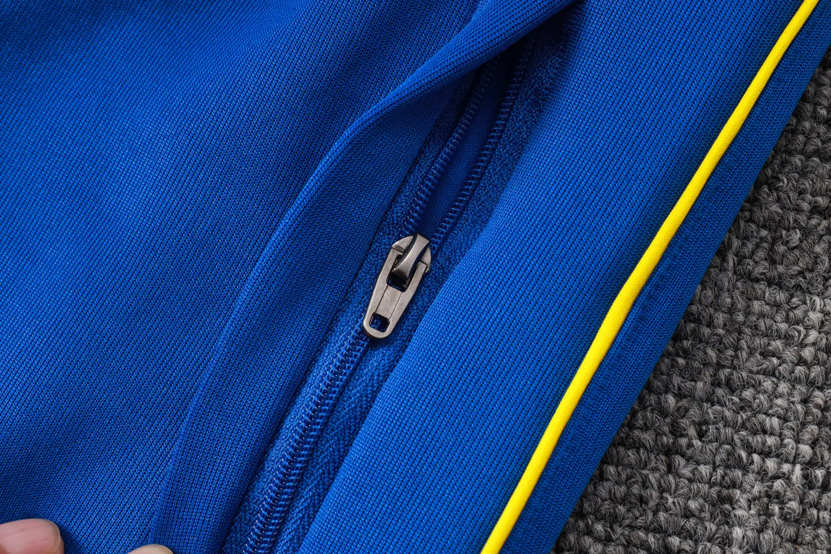 Tuta Full-zip Chelsea 26/27 Uomo Blu e Nero | Tuta da Calcio