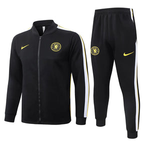 Tuta Full-zip Chelsea 26/27 Uomo Nero | Tuta da Calcio