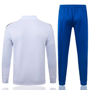 Tuta Full-zip Francia 26/27 Uomo Bianco e Blu | Tuta da Calcio
