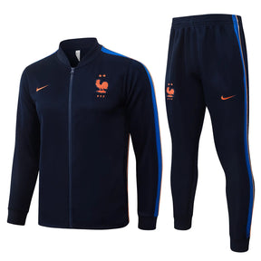 Tuta Full-zip Francia 26/27 Uomo Blu Navy | Tuta da Calcio