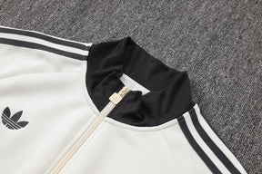 Tuta Full-zip Germania 26/27 Uomo Bianco e Nero | Tuta da Calcio