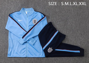 Tuta Full-zip Inghilterra 26/27 Uomo Azzurro | Tuta da Calcio