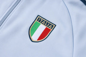 Tuta Full-zip Italia 26/27 Uomo Azzurro/Blu Navy | Tuta da Calcio