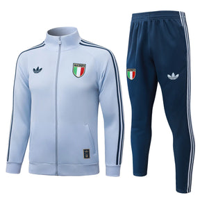 Tuta Full-zip Italia 26/27 Uomo Azzurro/Blu Navy | Tuta da Calcio