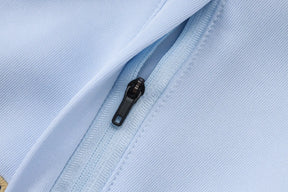 Tuta Full-zip Italia 26/27 Uomo Azzurro/Blu Navy | Tuta da Calcio